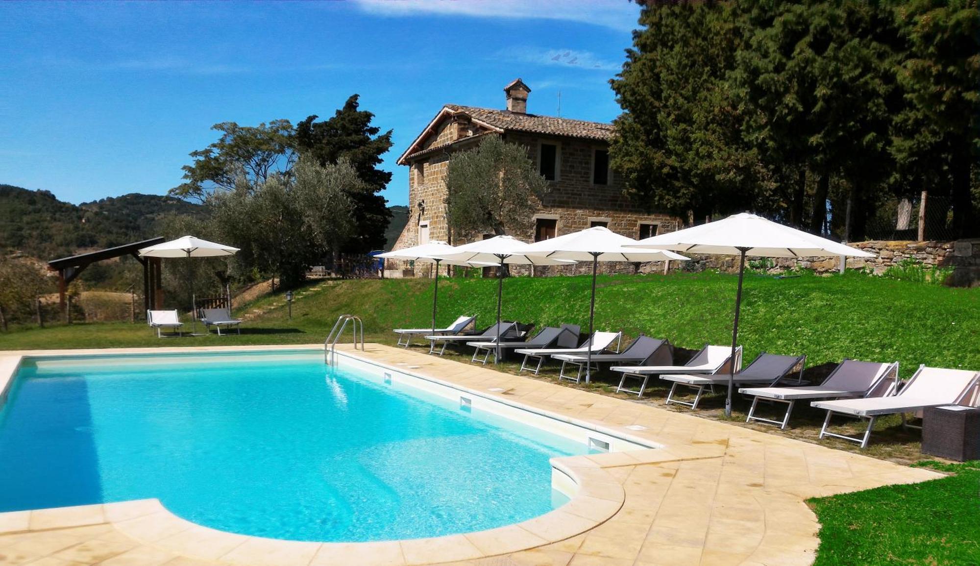Antica Residenza Montereano Villa Gubbio Rum bild