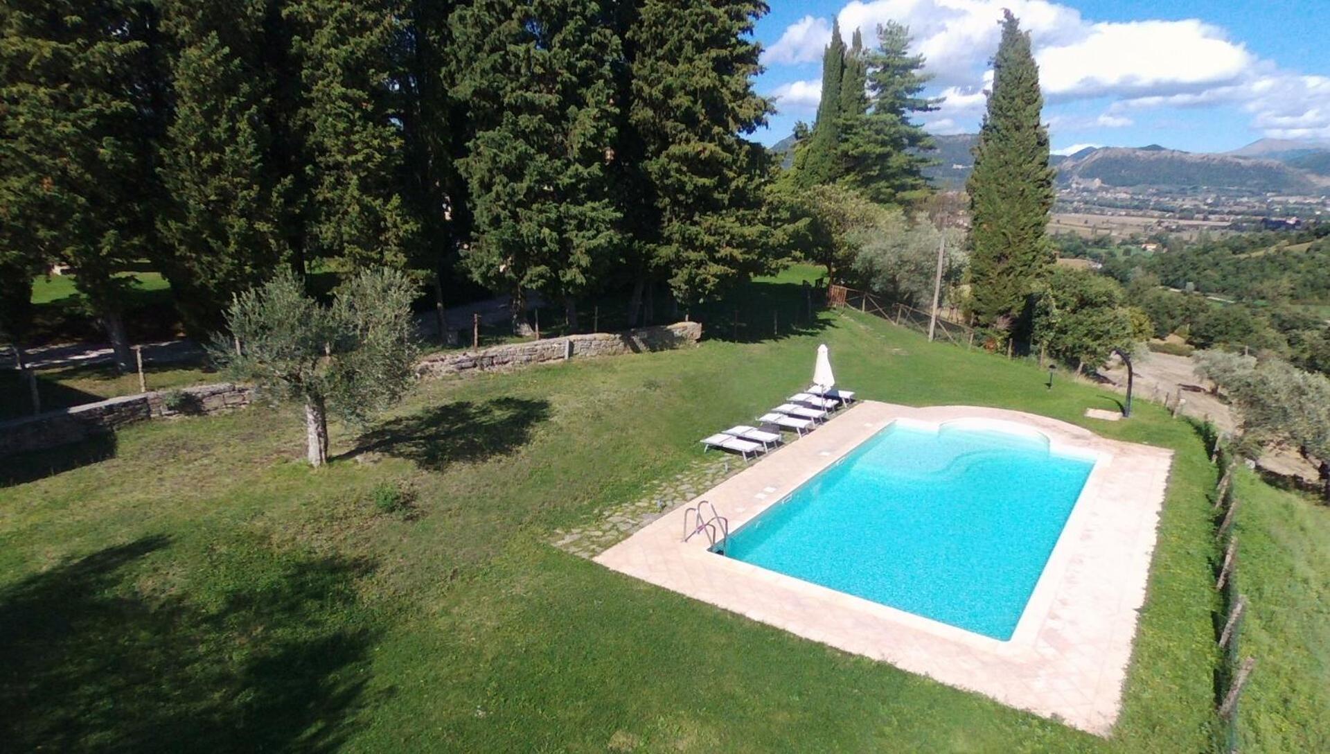 Antica Residenza Montereano Villa Gubbio Rum bild