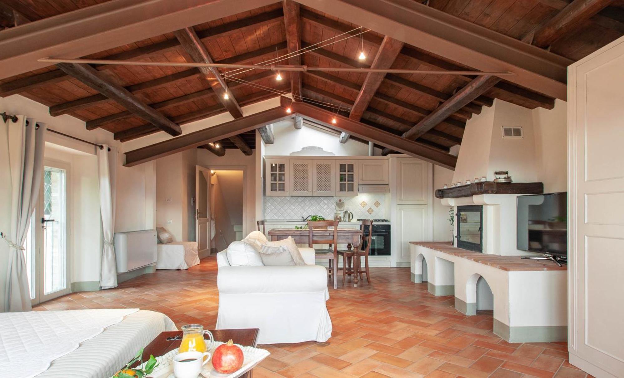 Antica Residenza Montereano Villa Gubbio Rum bild