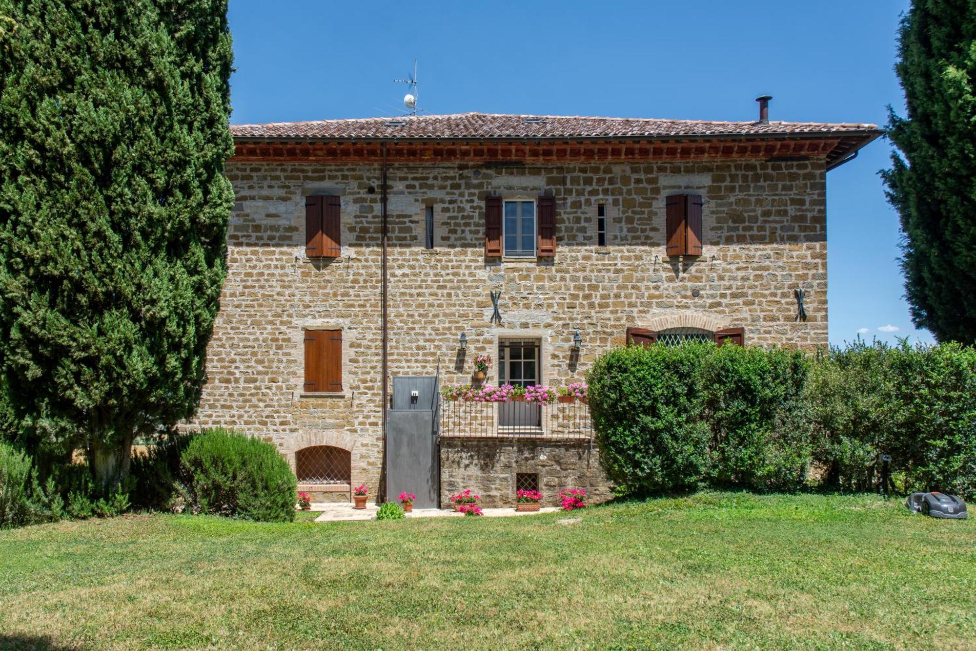 Antica Residenza Montereano Villa Gubbio Exteriör bild