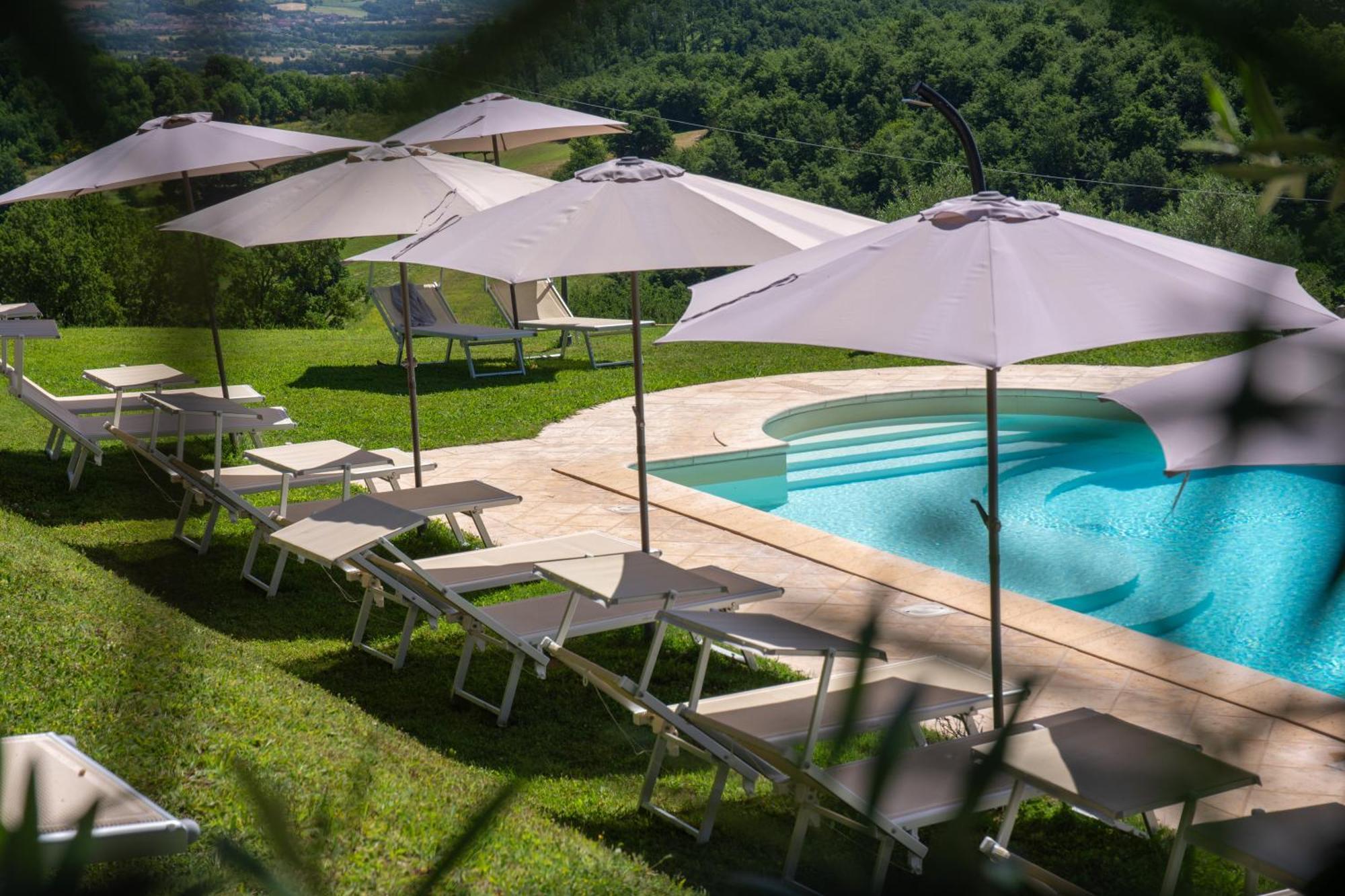 Antica Residenza Montereano Villa Gubbio Exteriör bild