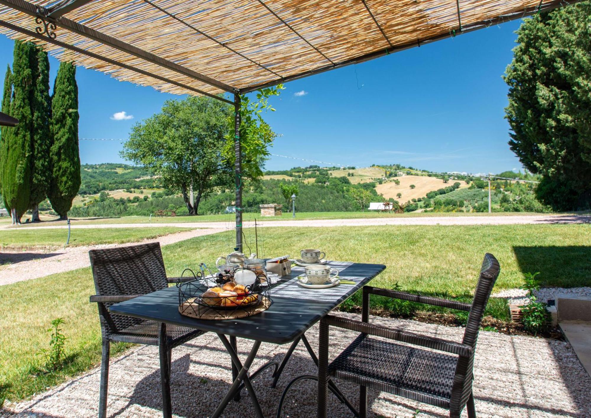 Antica Residenza Montereano Villa Gubbio Exteriör bild